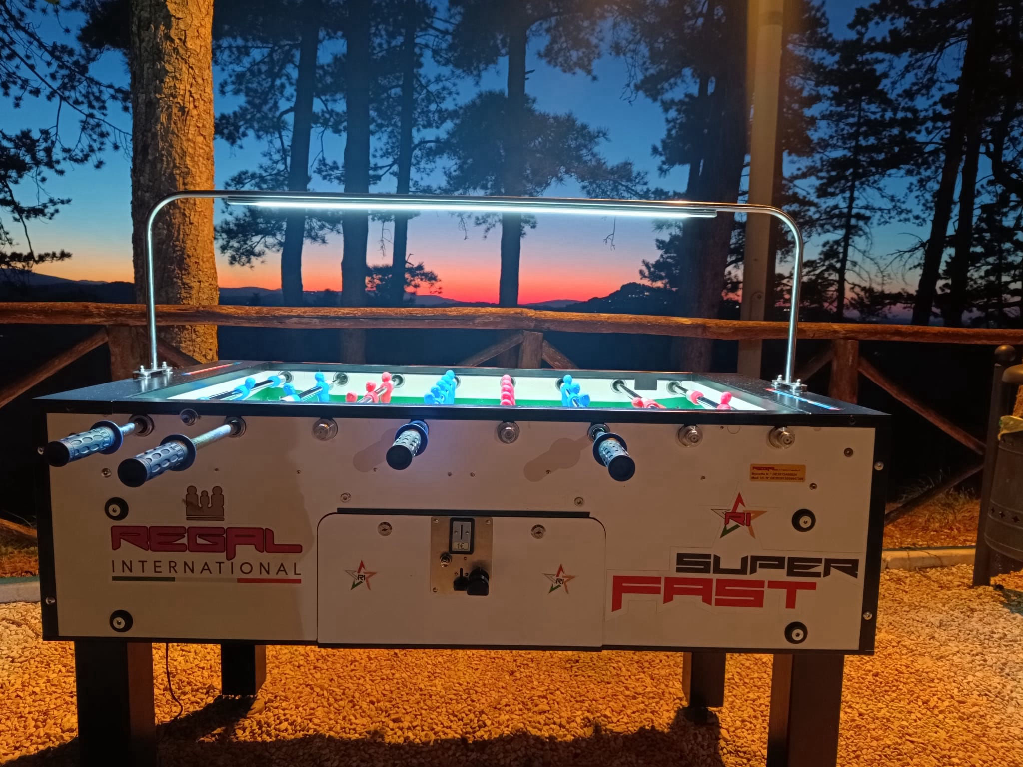 Fast senza gettoniera - campo in laminato